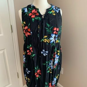 old Navy Print dress sleeveless